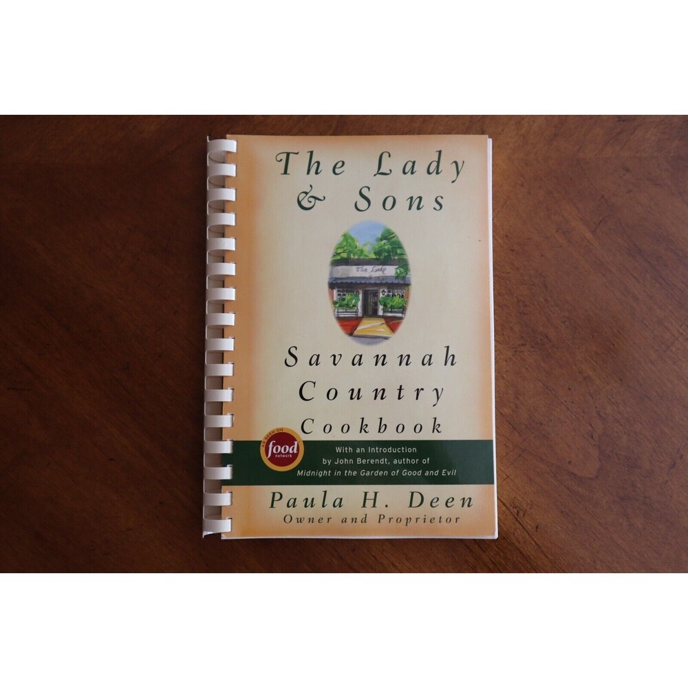 Paula Deen Cookbook Lot The Lady & Sons Savannah Country Too Set Spiral + Whistl - Picture 4 of 12